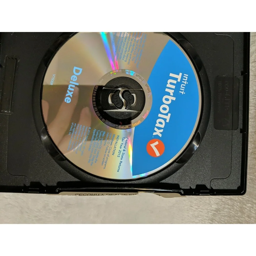 Intuit 2015 Turbotax Deluxe Federal Returns For Tax Year 2015‎